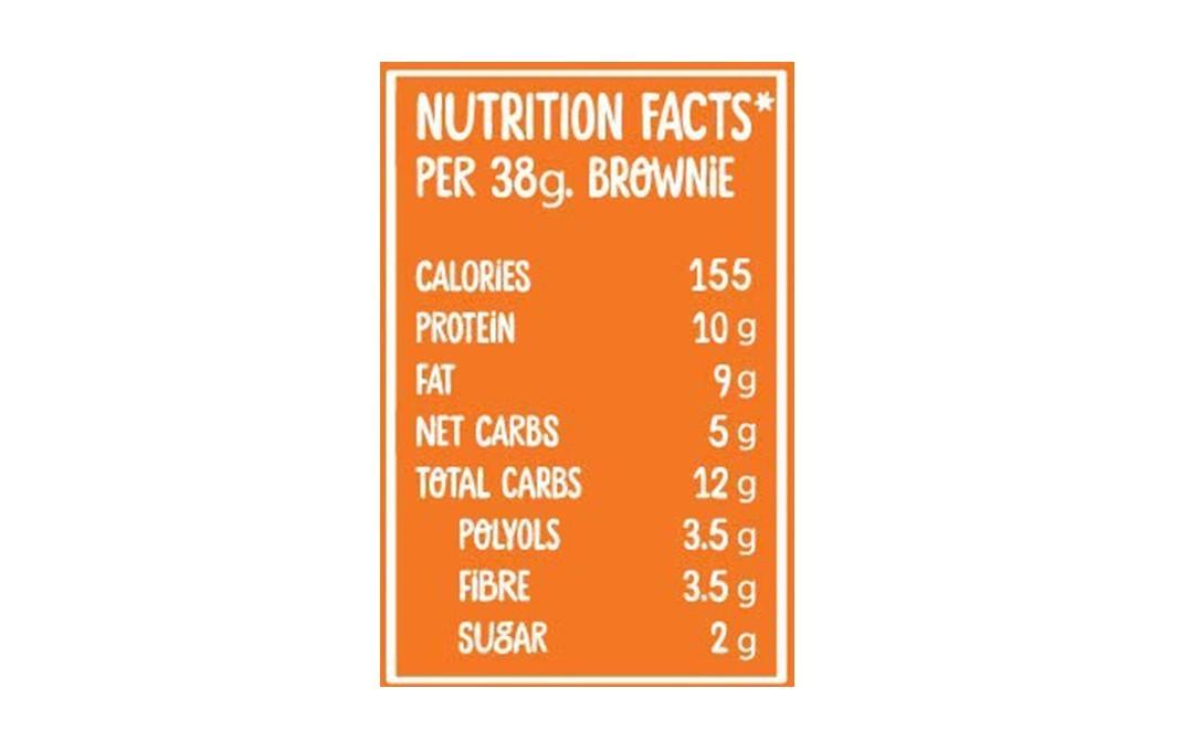 Feel Mighty Low Carb Brownie Chocolate Peanut Butter   Pack  5 grams